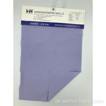 Großhandel gewebte Polyester und Modal Plain Purple Stoffe